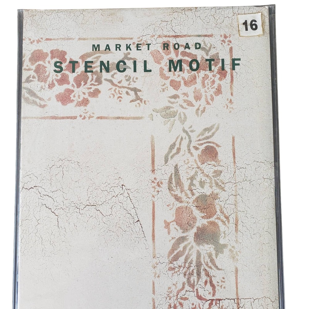 Vintage 1997 RALPH LAUREN Wall Furniture Stencil Motif 16 Market Road